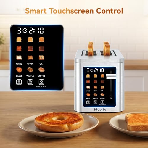 4 Slice Touch Screen Toaster