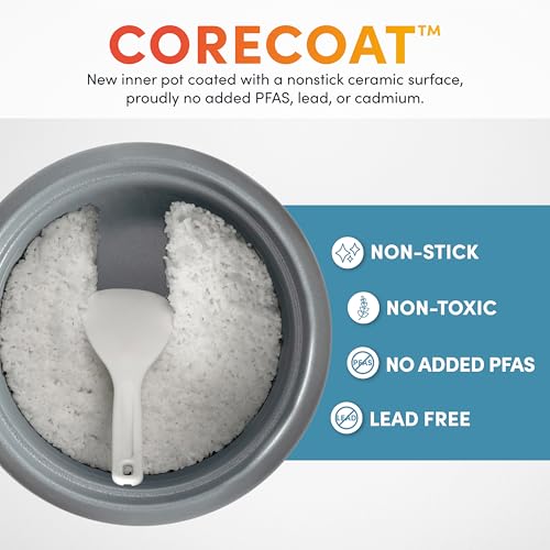 Digital Rice Cooker & Steamer 8 Cup
