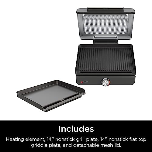 14" Electric Grill & Griddle