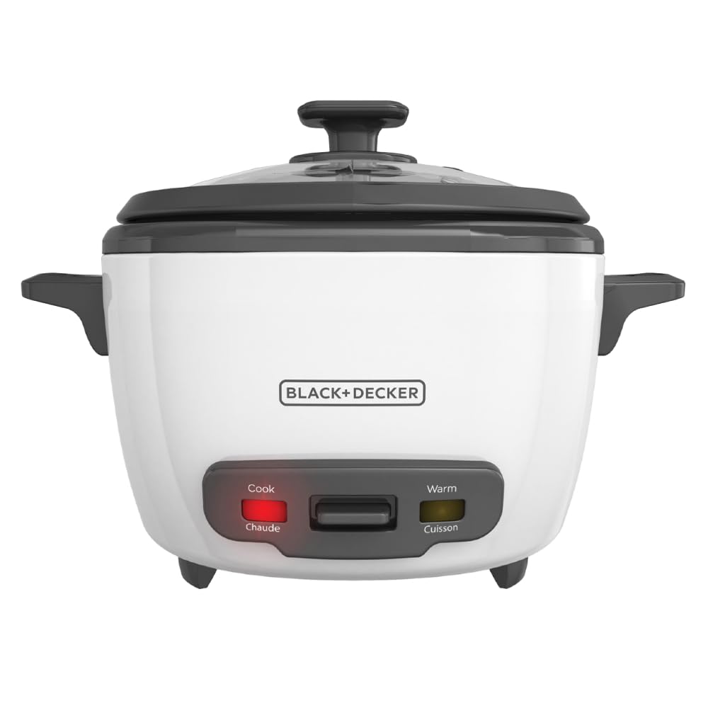 BLACK+DECKER RC503 Dry/3-Cup Cooked Rice Cooker