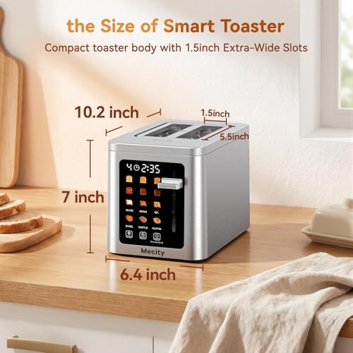 4 Slice Touch Screen Toaster
