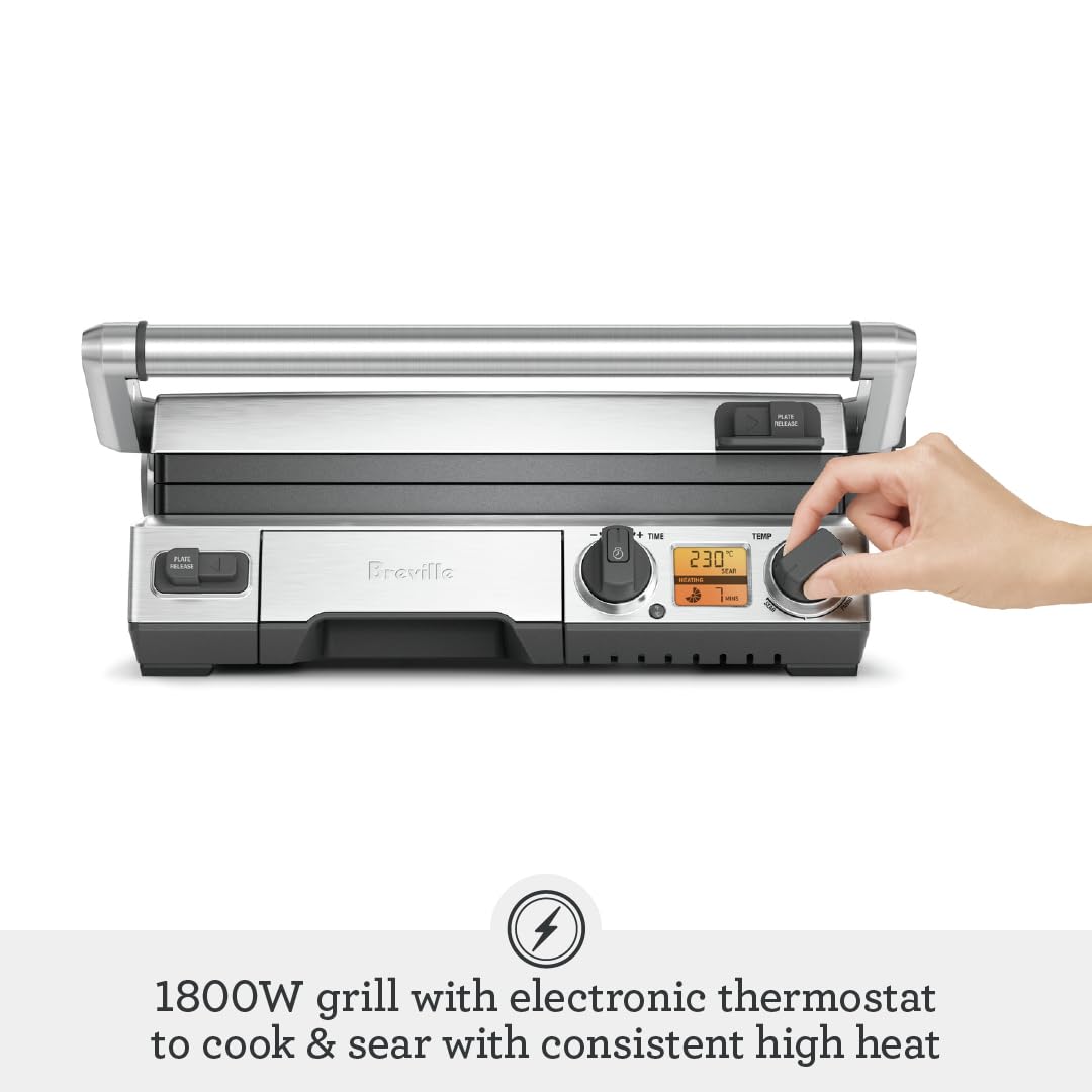 Smart Indoor Grill Stainless Steel