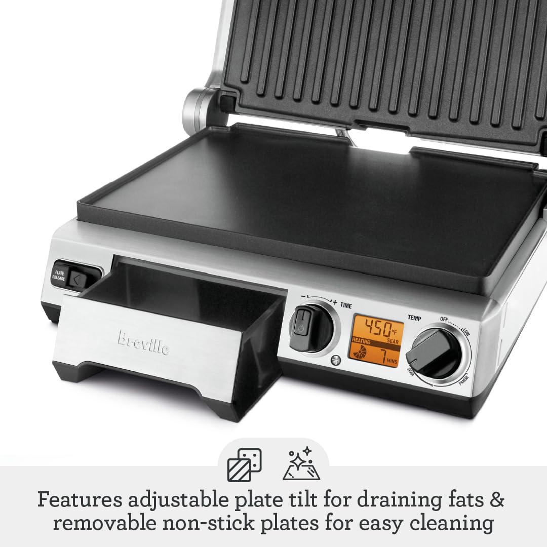 Smart Indoor Grill Stainless Steel