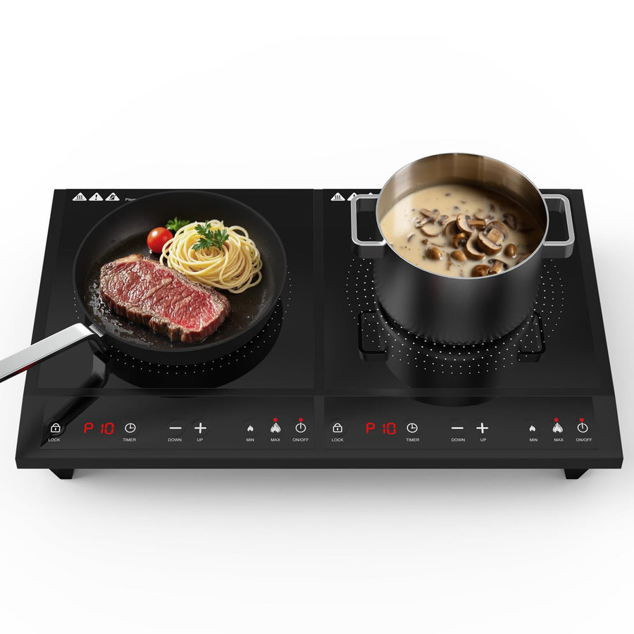 Portable Double Induction Cooktop 1800W