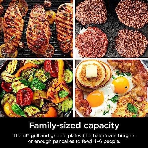 14" Electric Grill & Griddle
