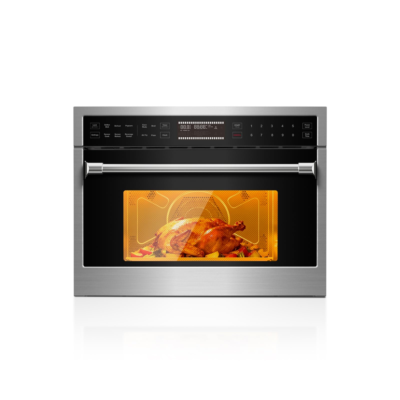 24" Built-In Microwave Convection Oven with Air Fryer