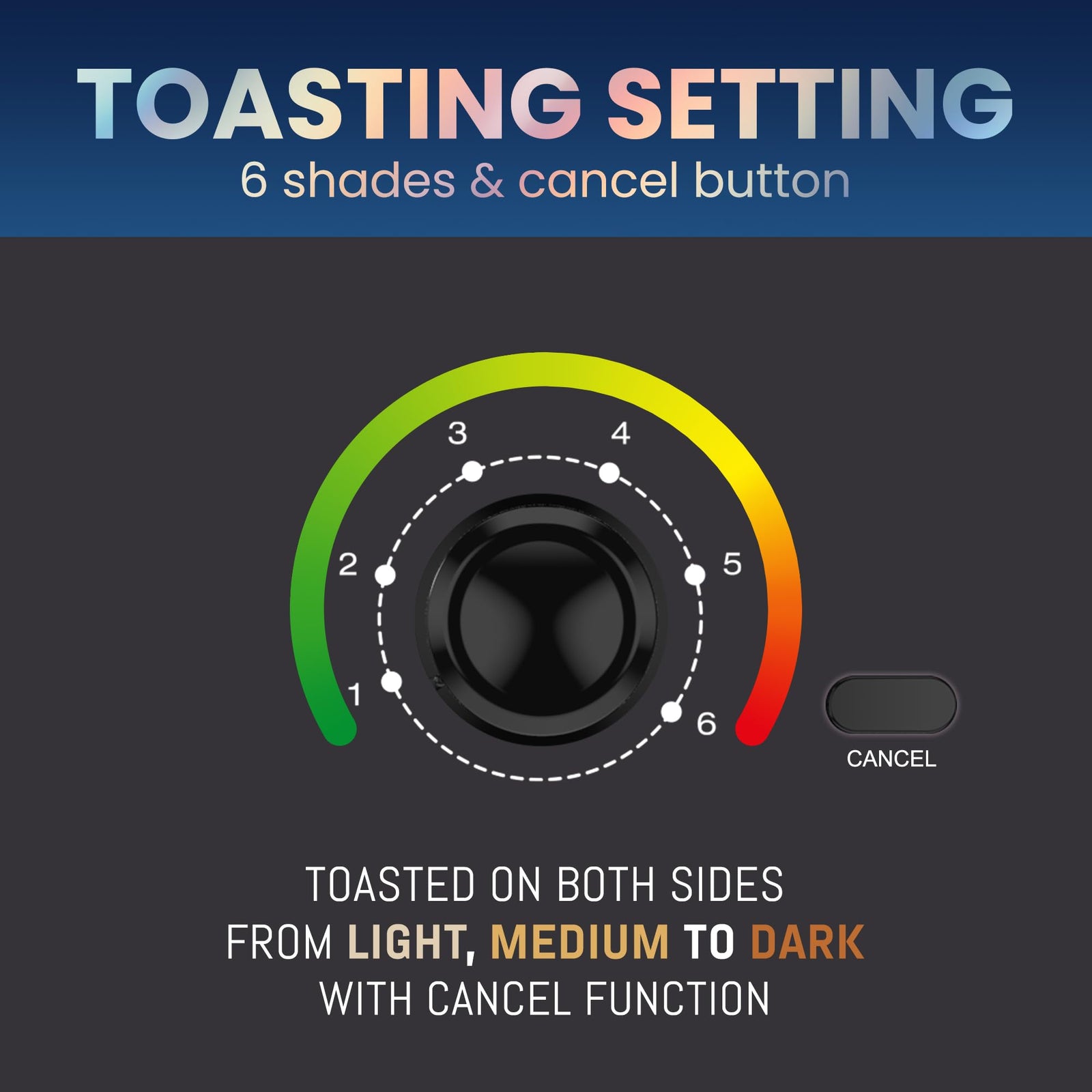 2 Slice Wide Slot Toaster