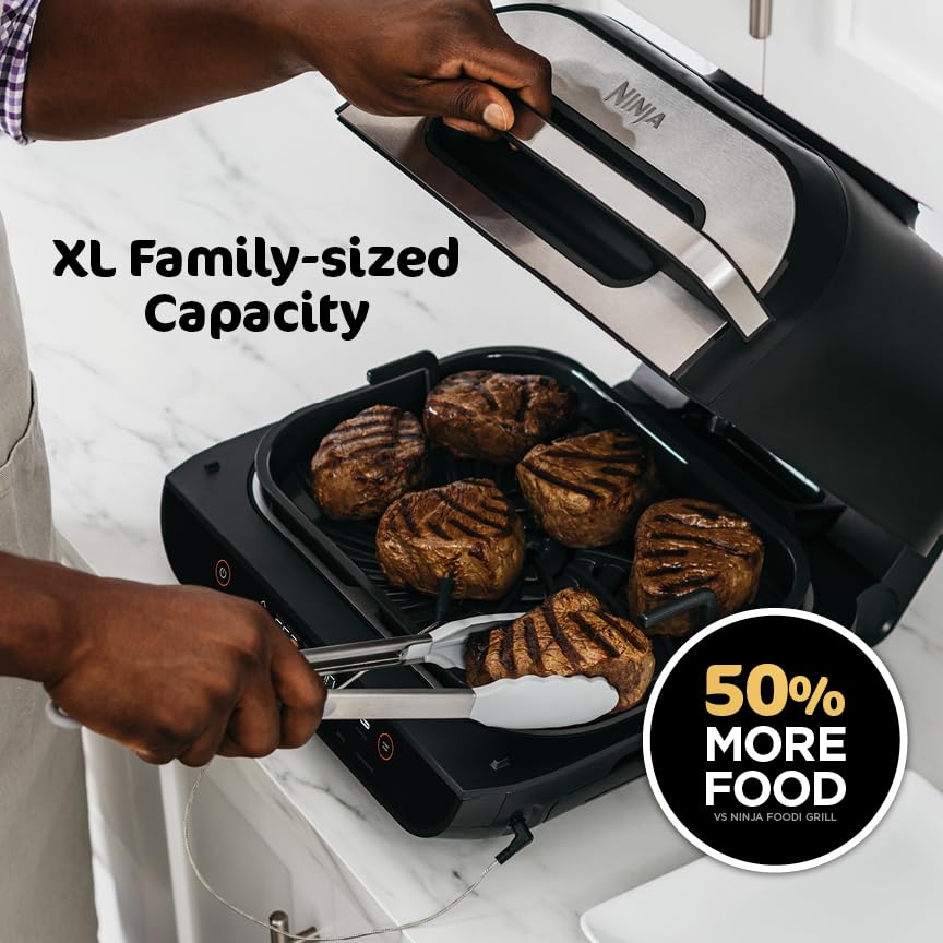 6-in-1 Indoor Grill with Air Fry