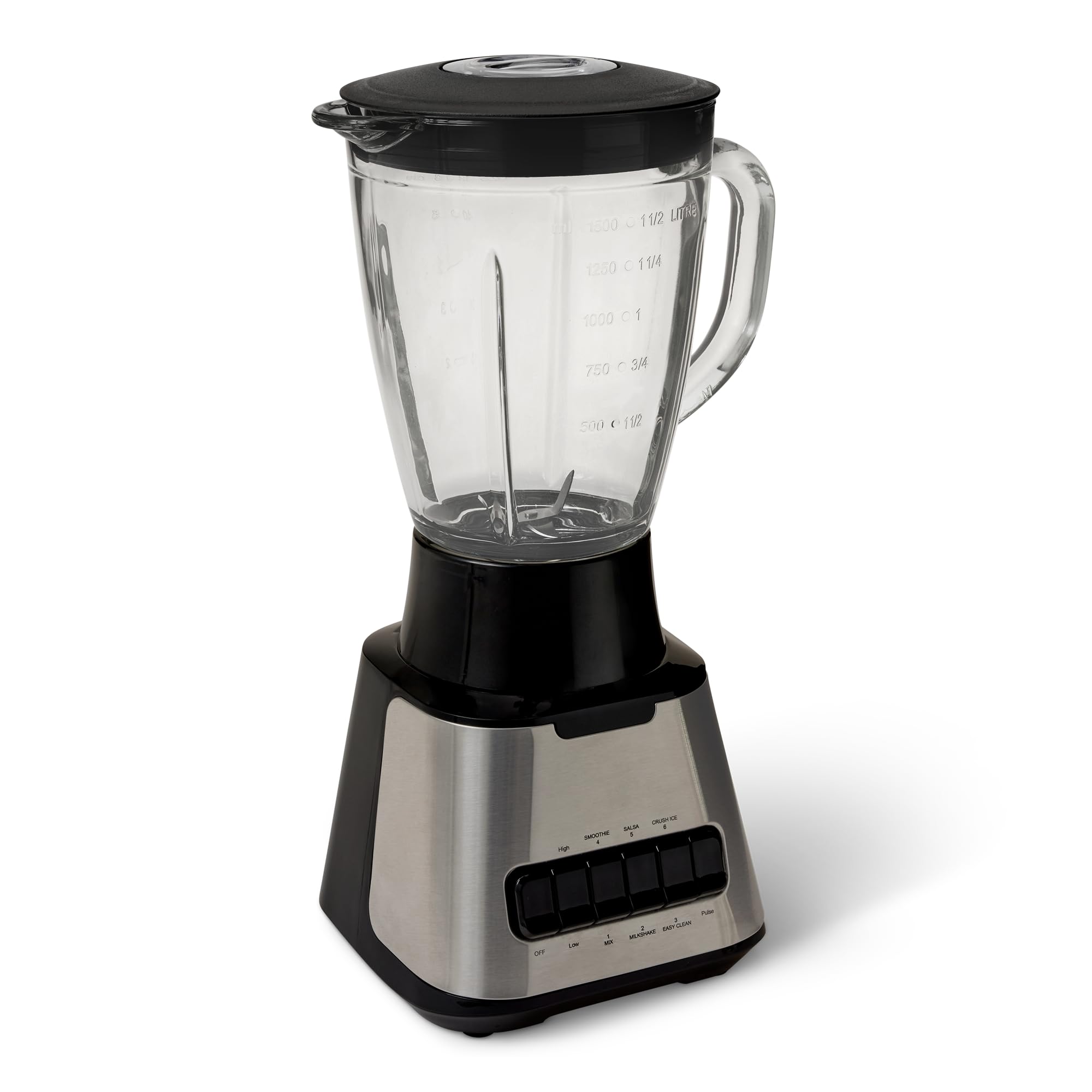 700W Countertop Blender with 6 Cup Glass Jar