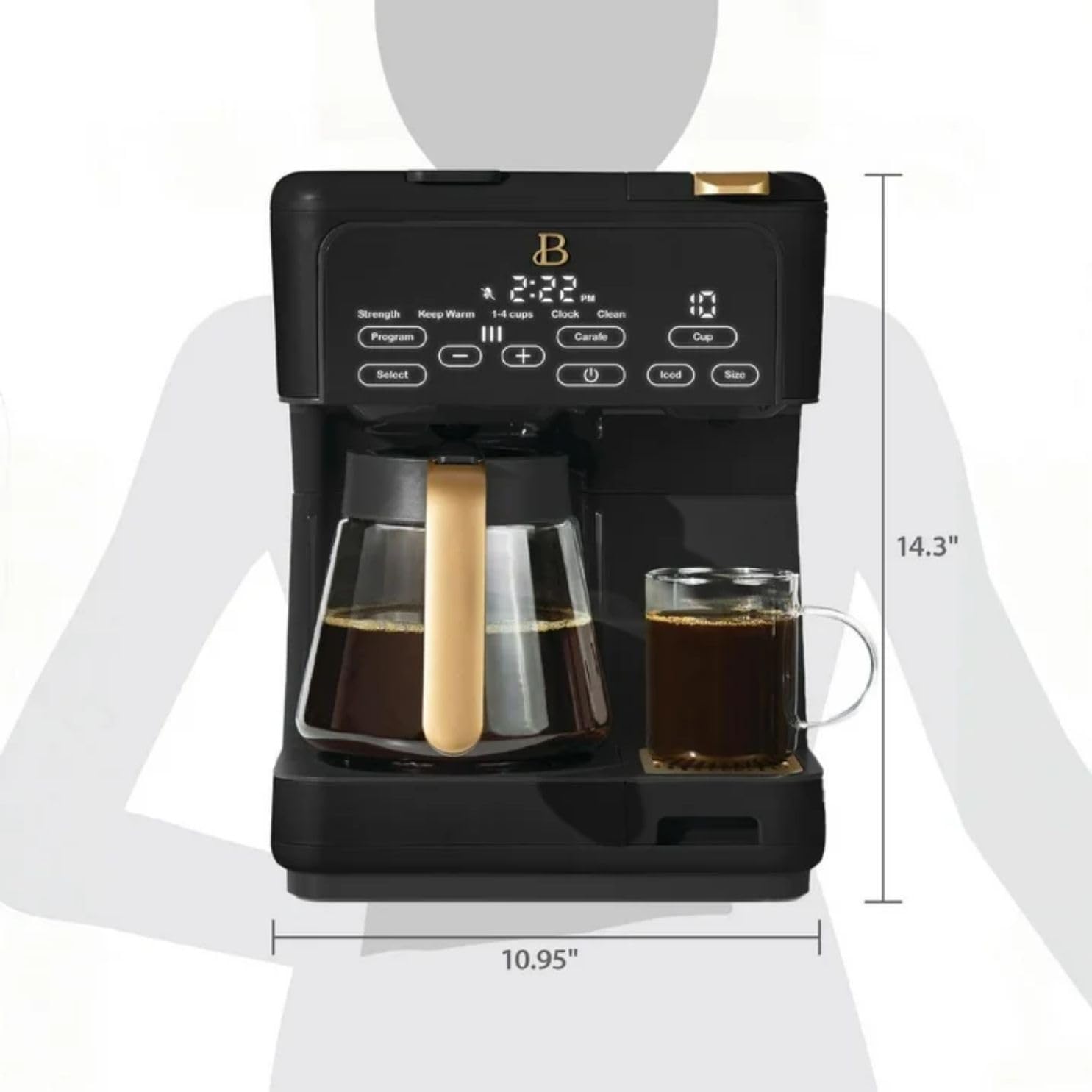 12 Cup Multi-Brew Coffee Maker with Single Serve