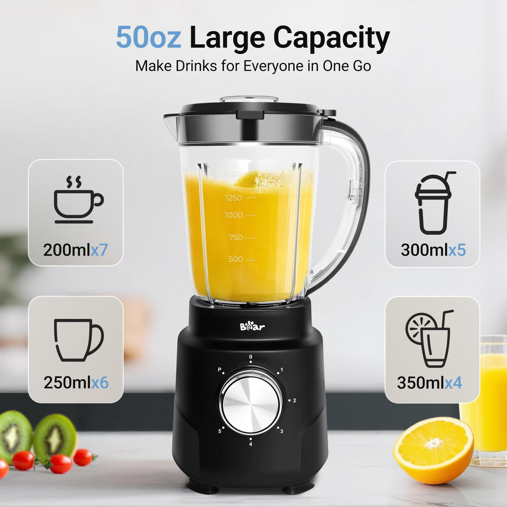 700W Smoothie Blender with 40oz Jar