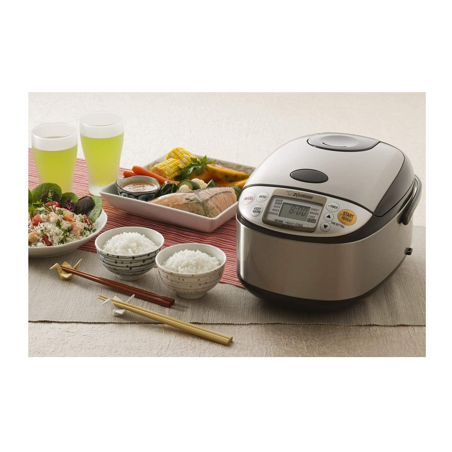 Zojirushi 5-1/2-Cup (Uncooked) Micom Rice Cooker and Warmer