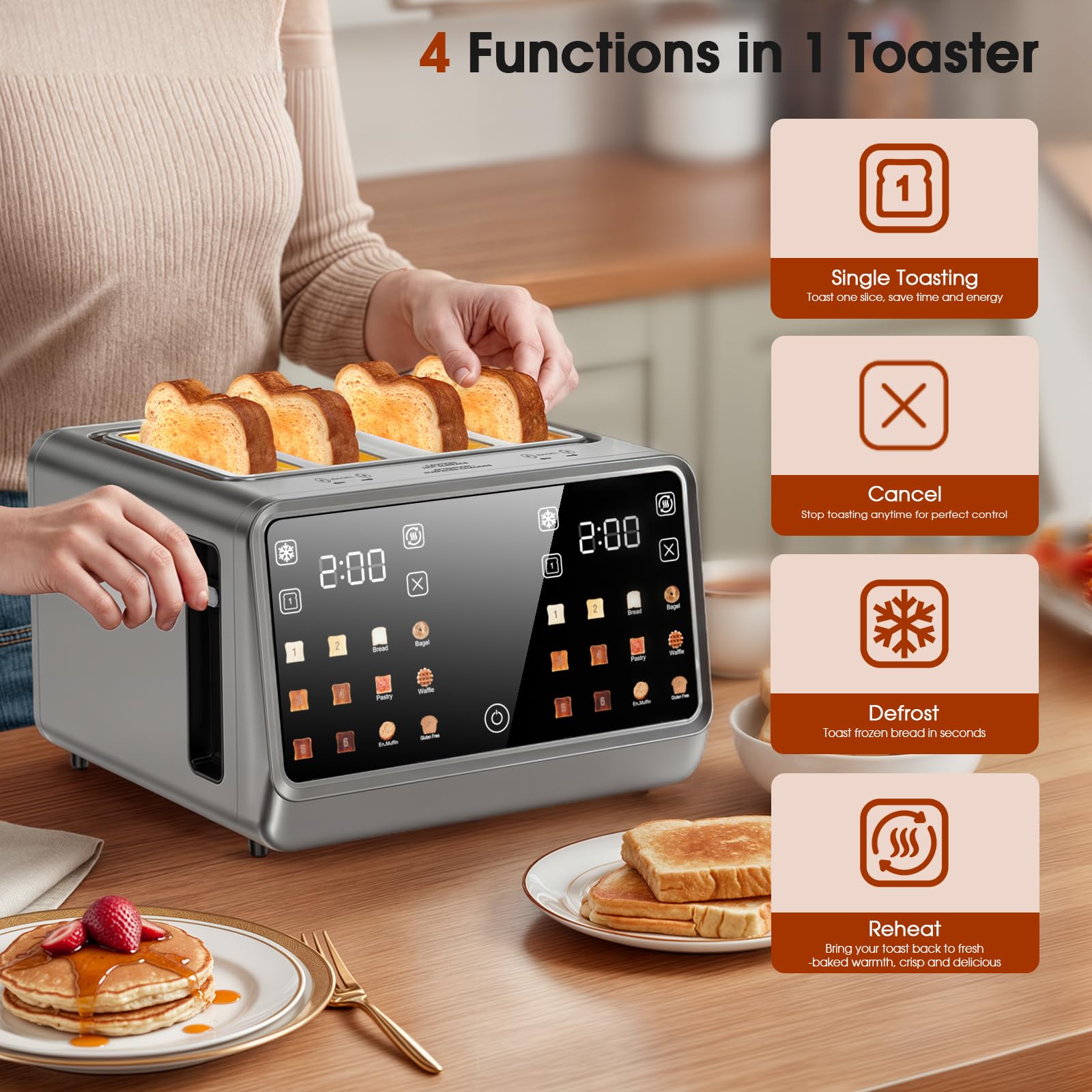 Touch Screen Toaster