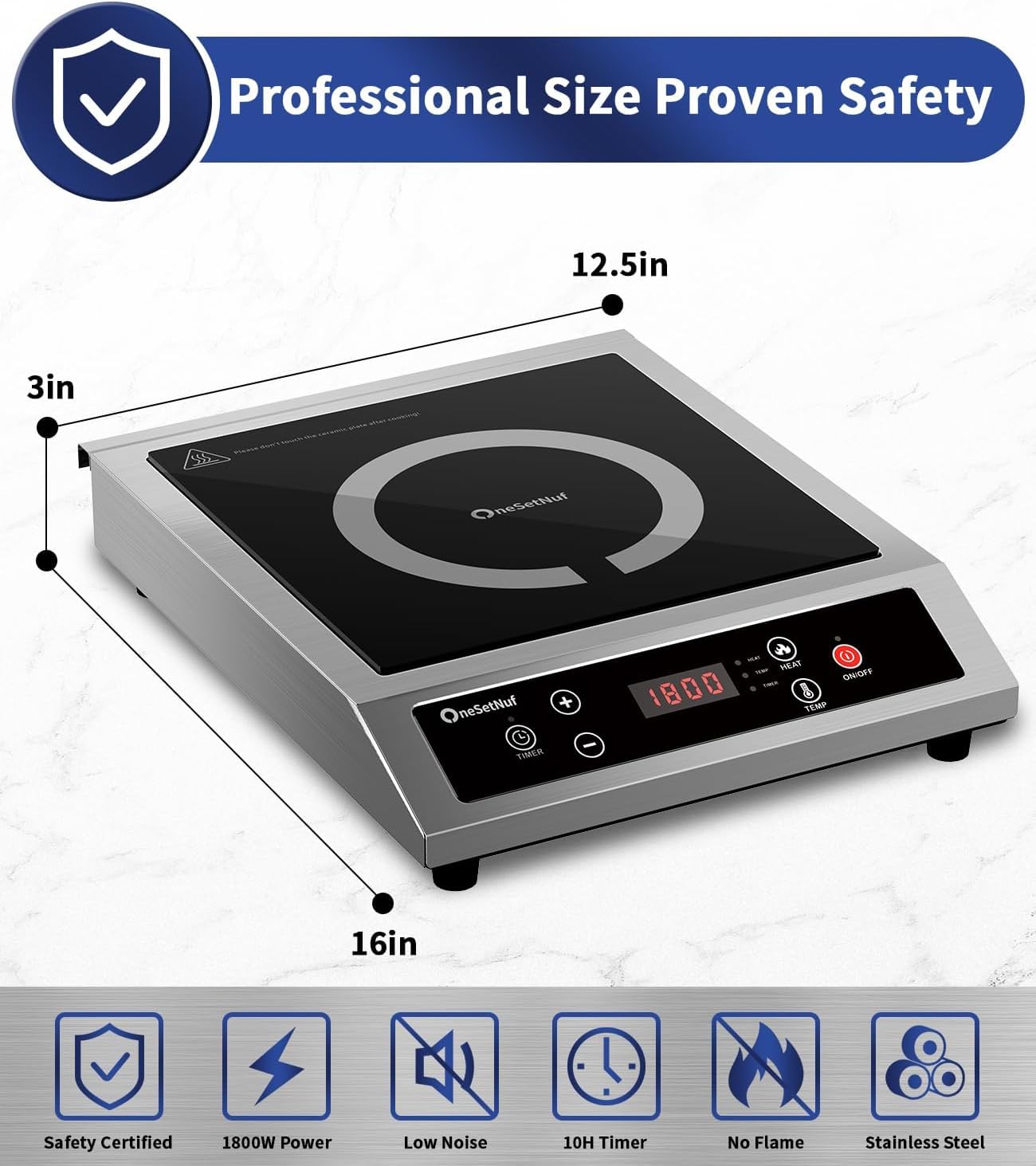 Professional Induction Cooktop