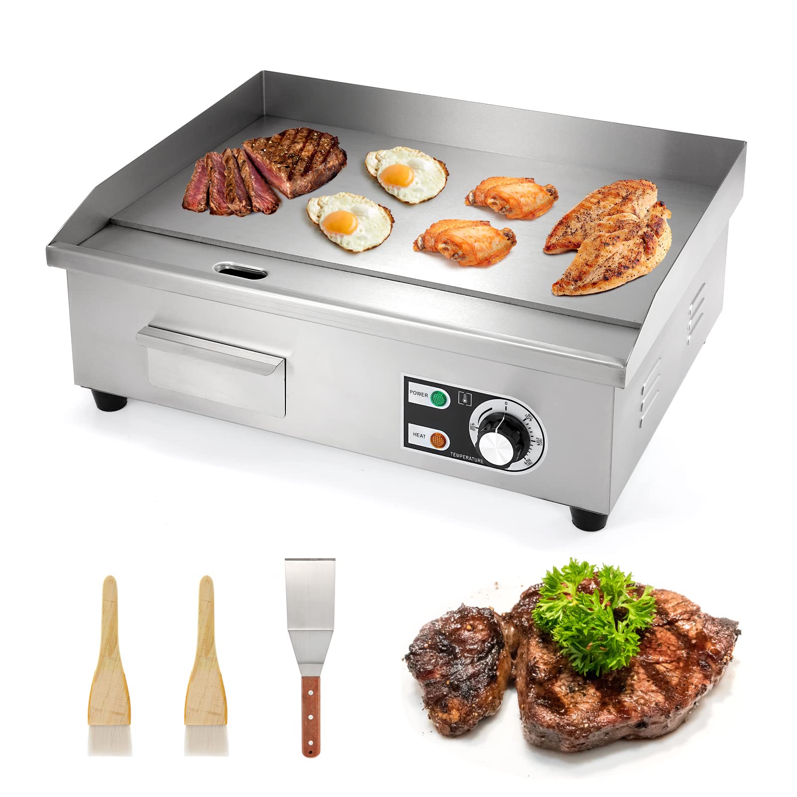 Commercial Electric Flat Top Griddle