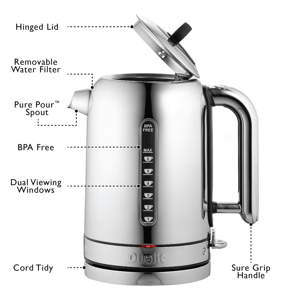 1.7L Stainless Steel Electric Kettle