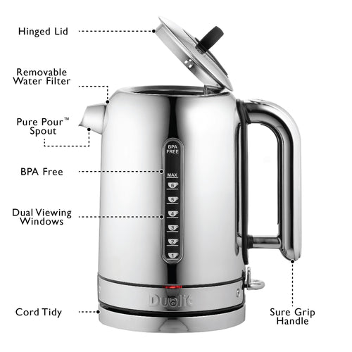 1.7L Stainless Steel Electric Kettle
