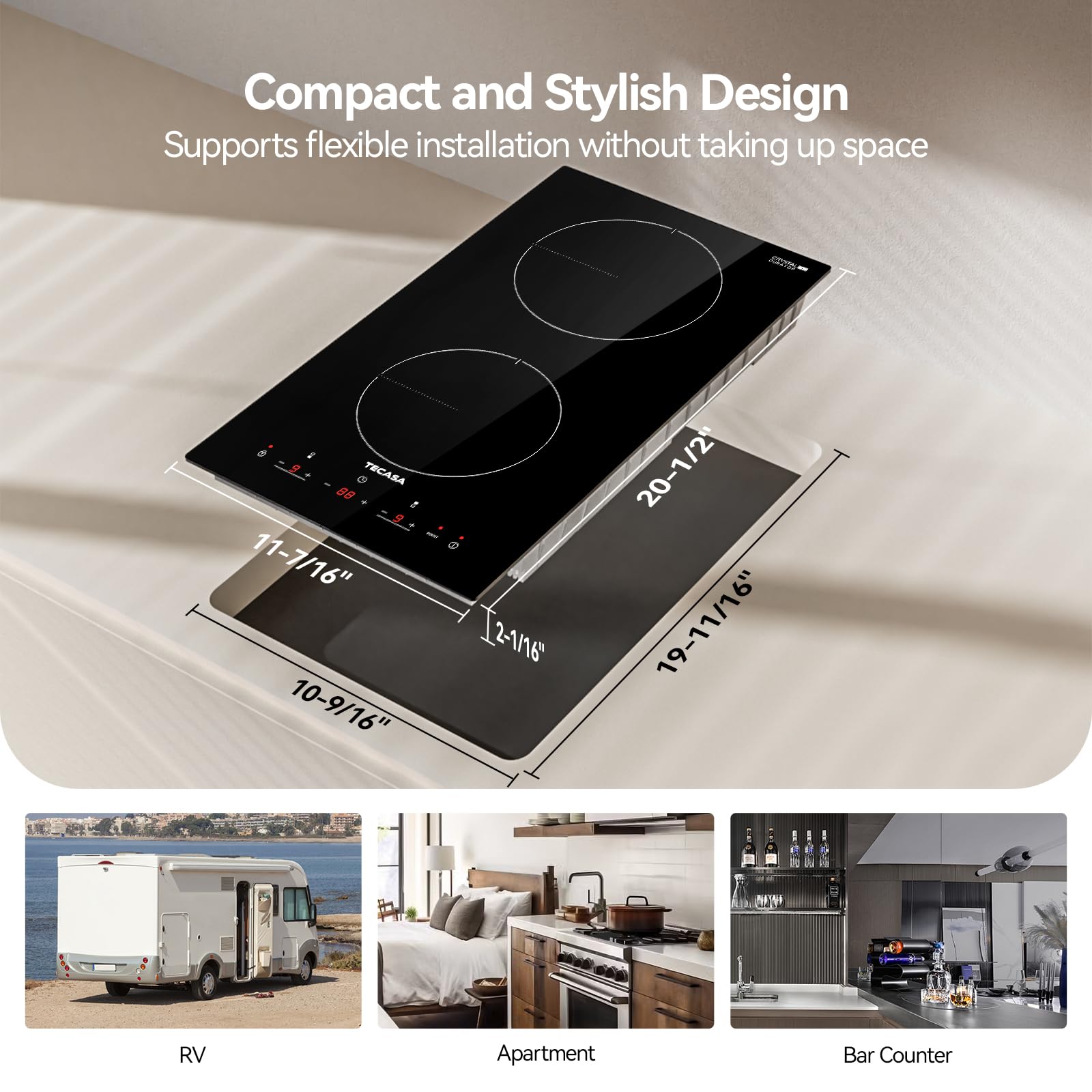 Electric Induction Cooktop 1–5 Burner