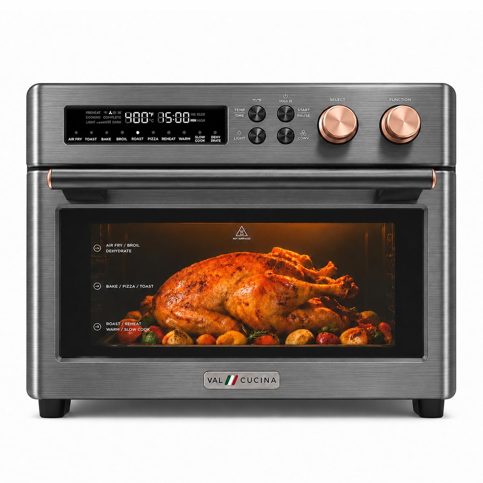 10-in-1 Air Fryer Toaster Oven Combo