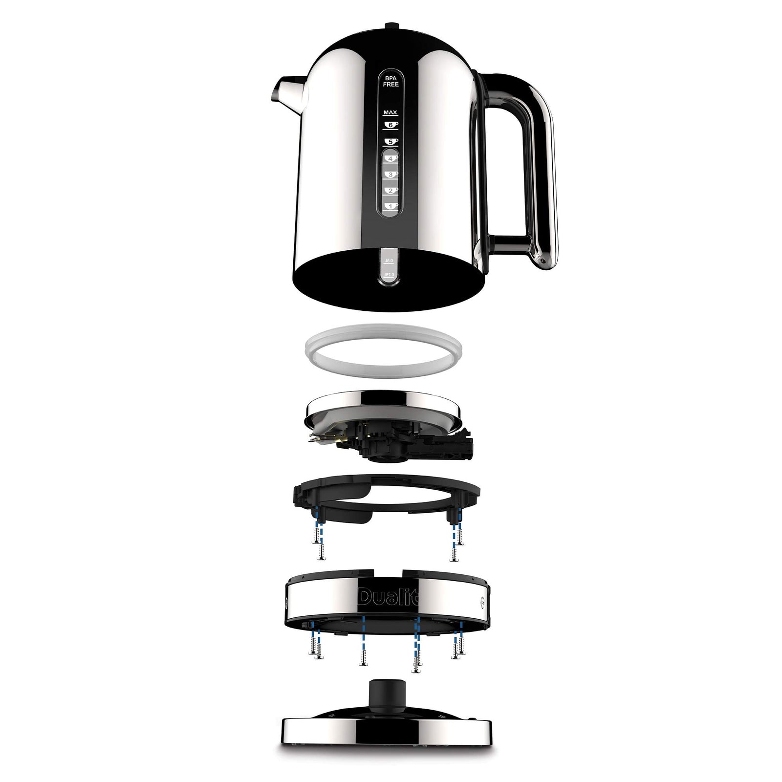 1.7L Stainless Steel Electric Kettle