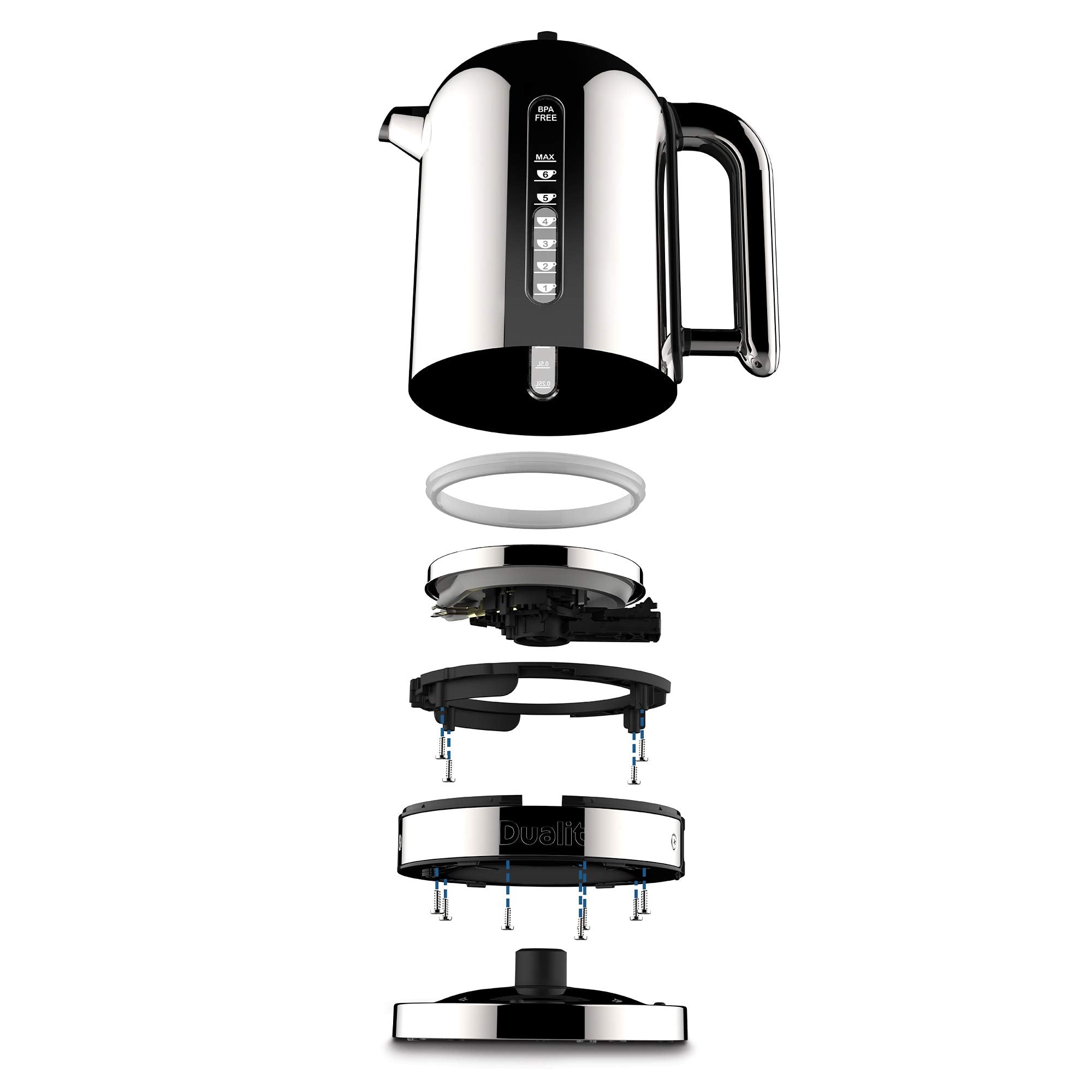 1.7L Stainless Steel Electric Kettle