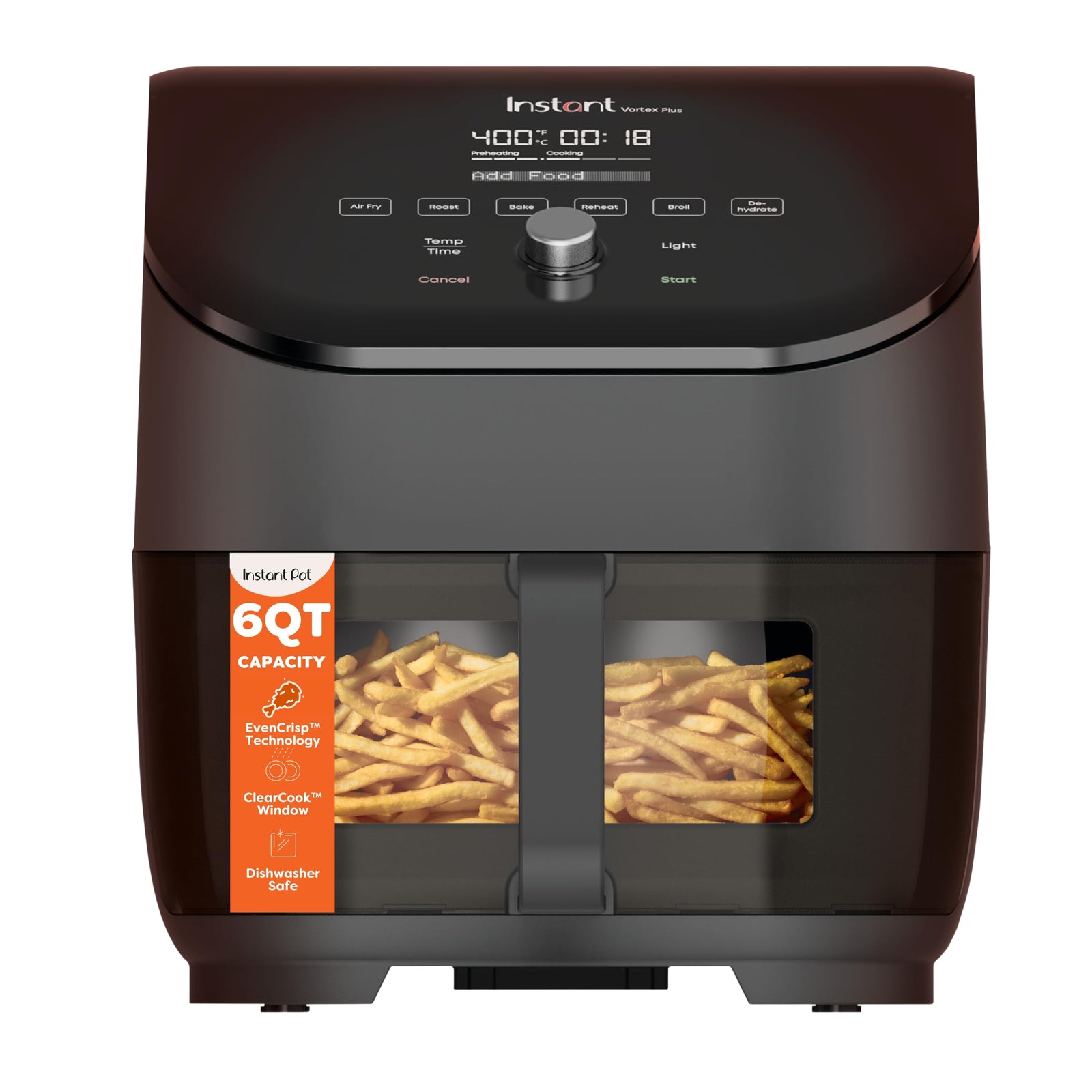4 QT Mini 6-in-1 Air Fryer