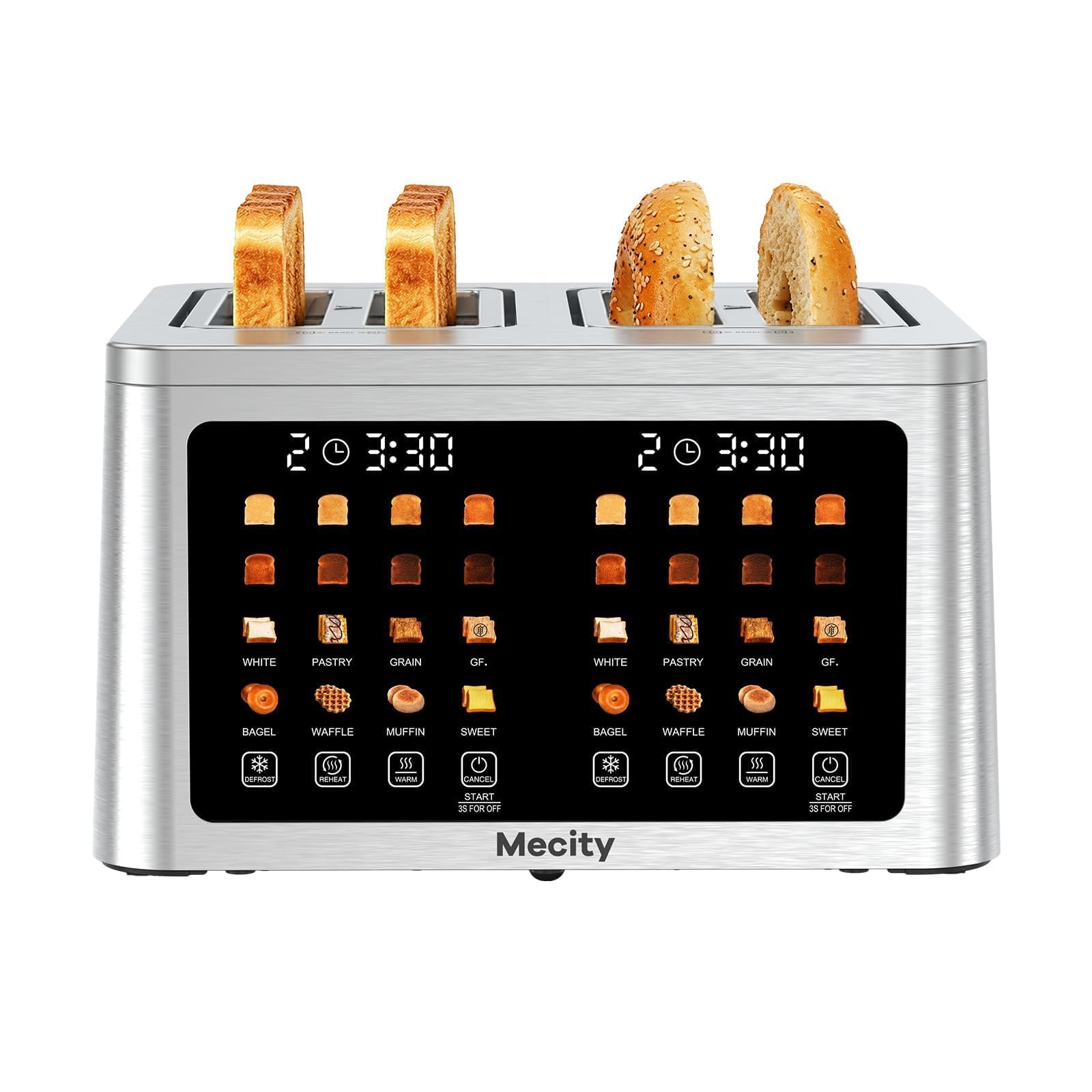 4 Slice Touch Screen Toaster