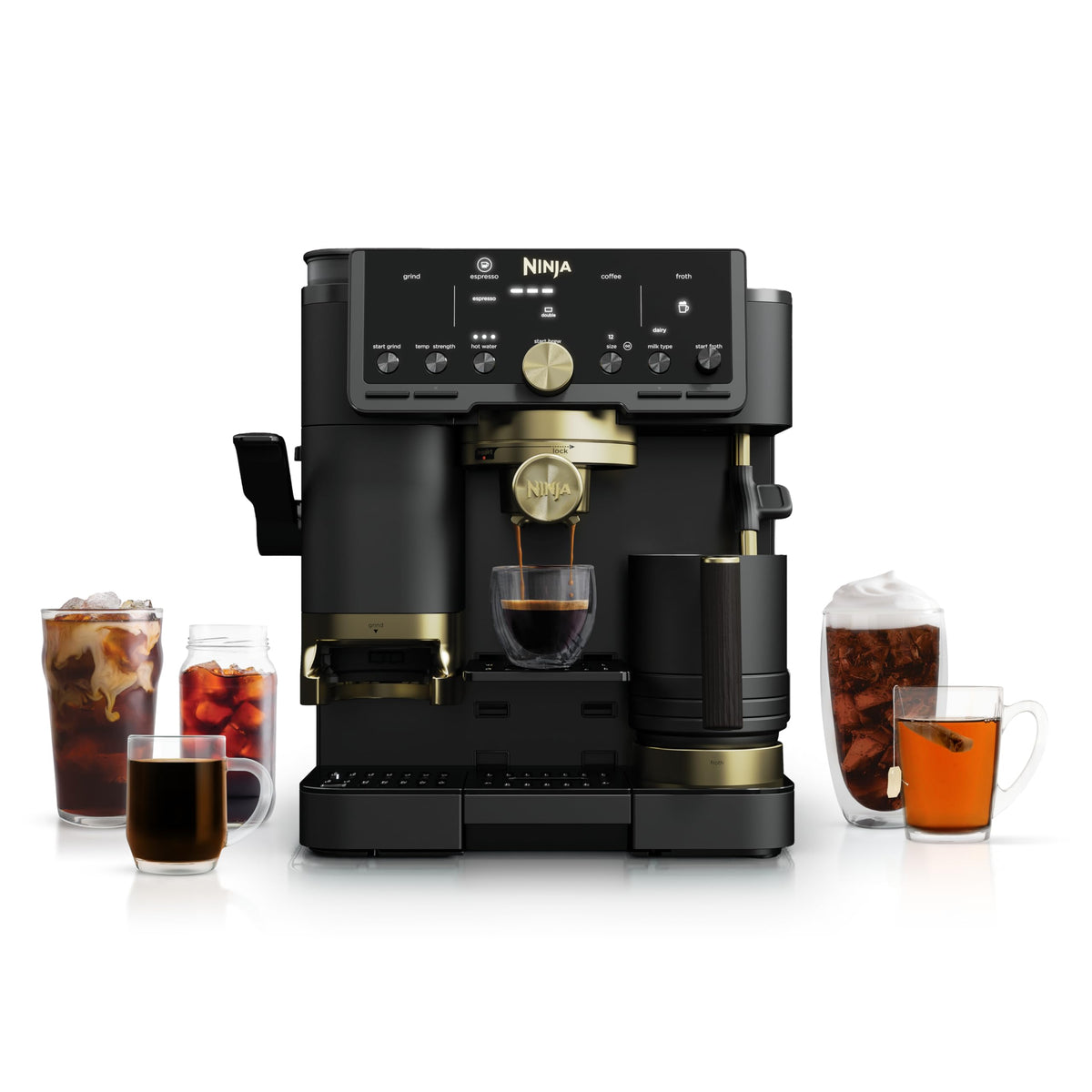 Espresso & Drip Coffee Maker with Cold Brew