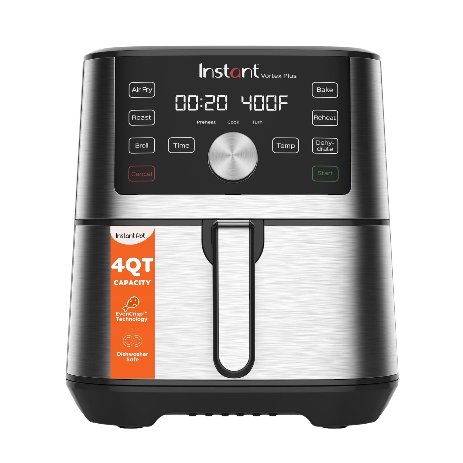 4 QT Mini 6-in-1 Air Fryer