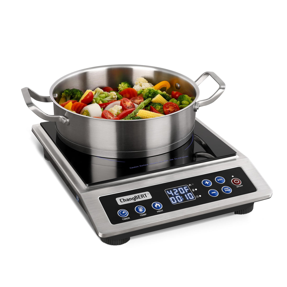 1800W Portable Induction Cooktop