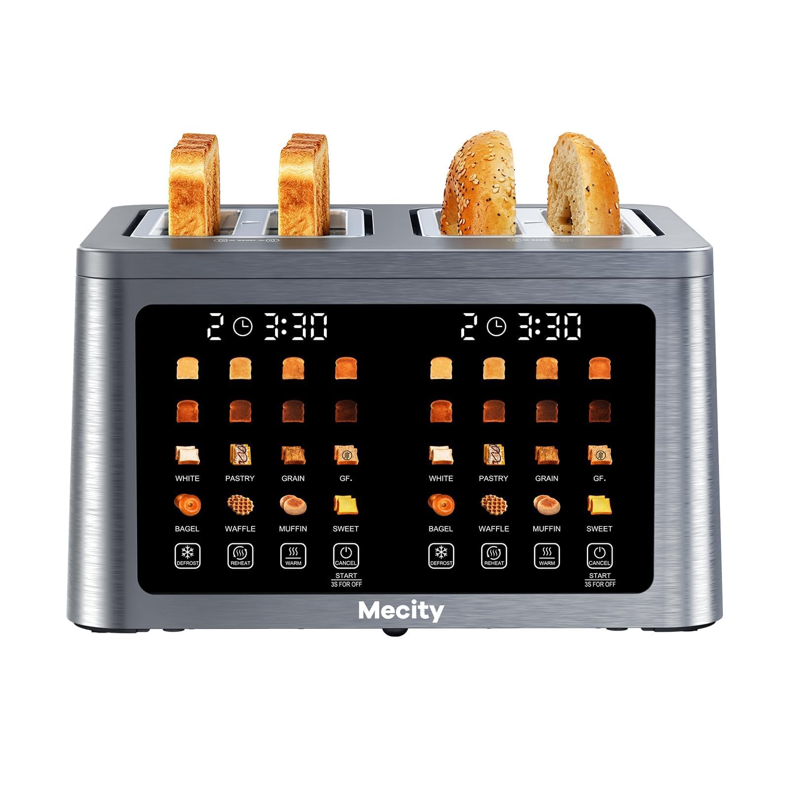 4 Slice Touch Screen Toaster