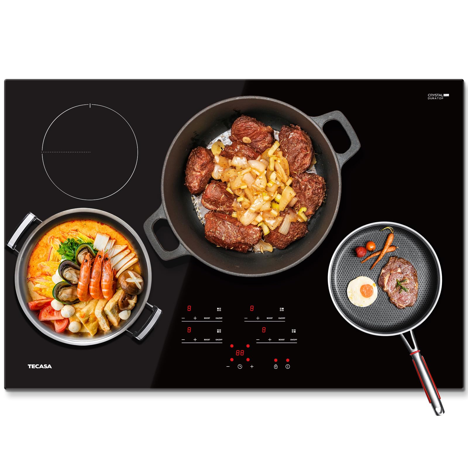 Electric Induction Cooktop 1–5 Burner
