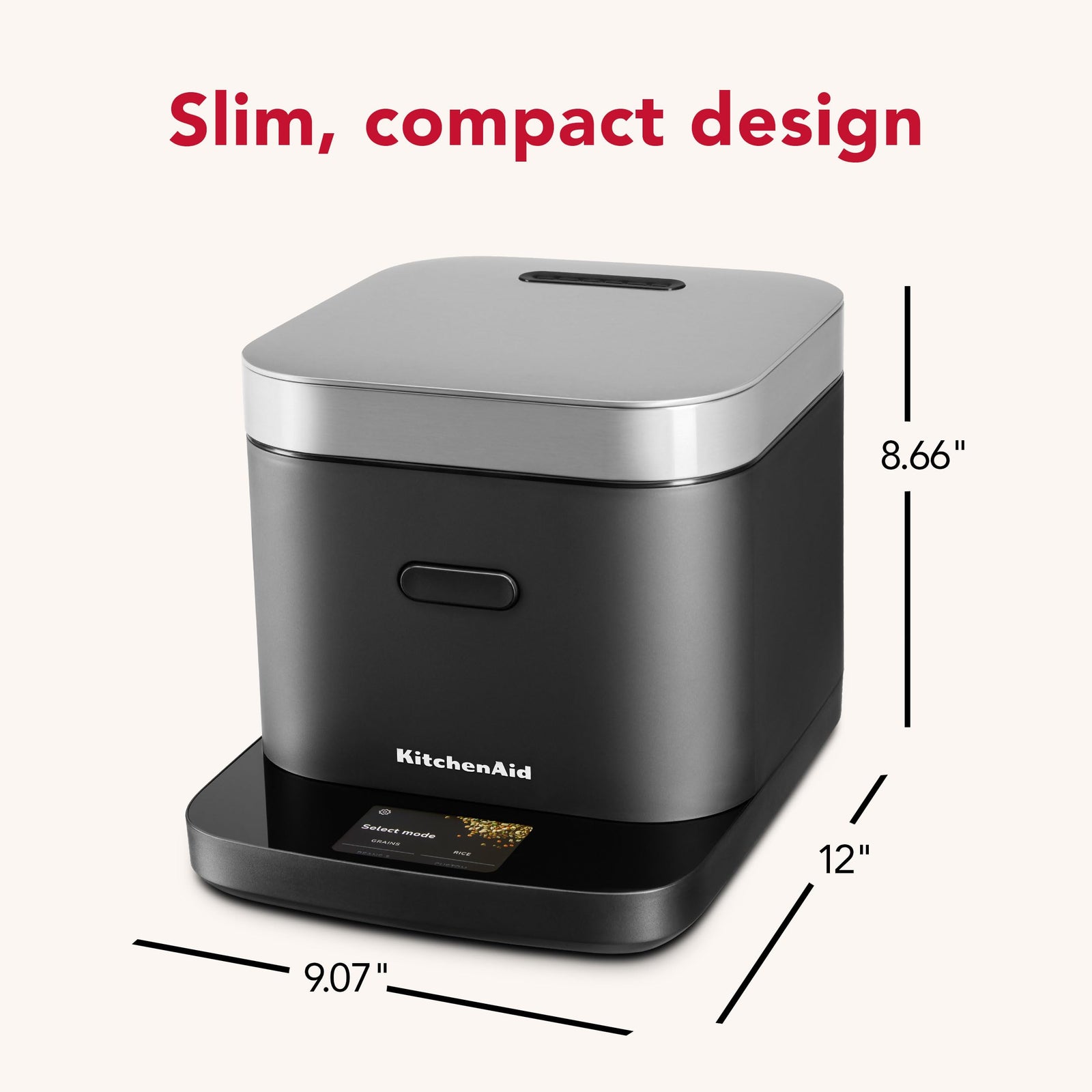 Compact Grain & Rice Cooker