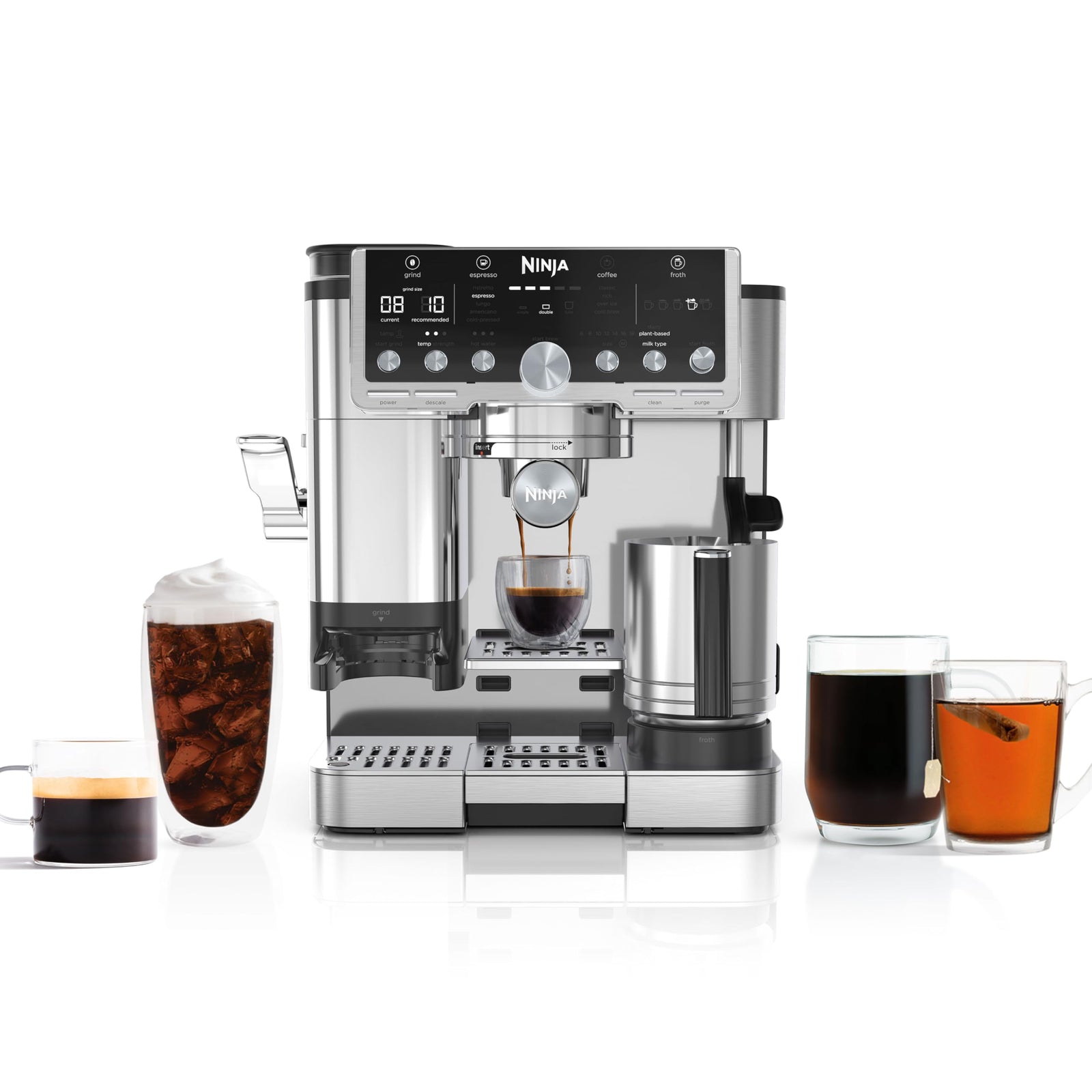 Espresso & Drip Coffee Maker with Cold Brew