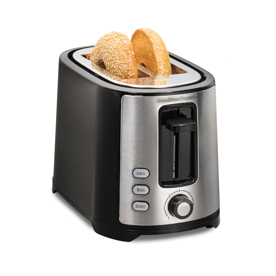 2 Slice Wide Slot Toaster with Bagel Setting