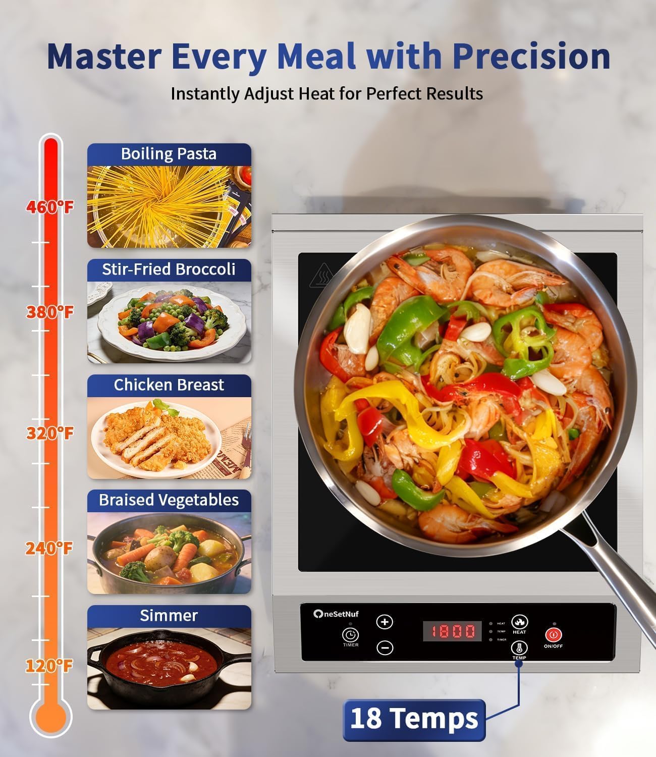 Professional Induction Cooktop