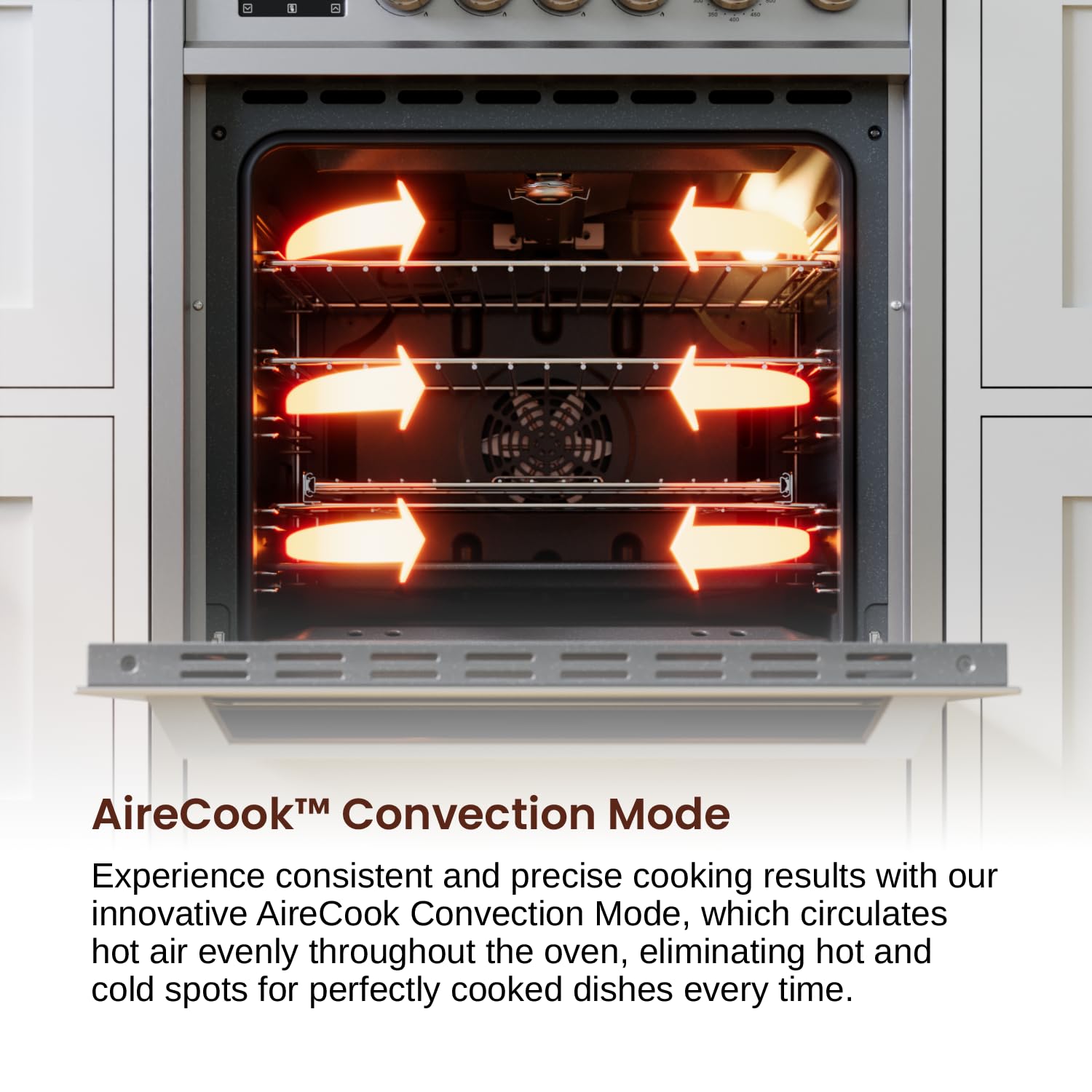 Freestanding Gas Range with Convection Oven