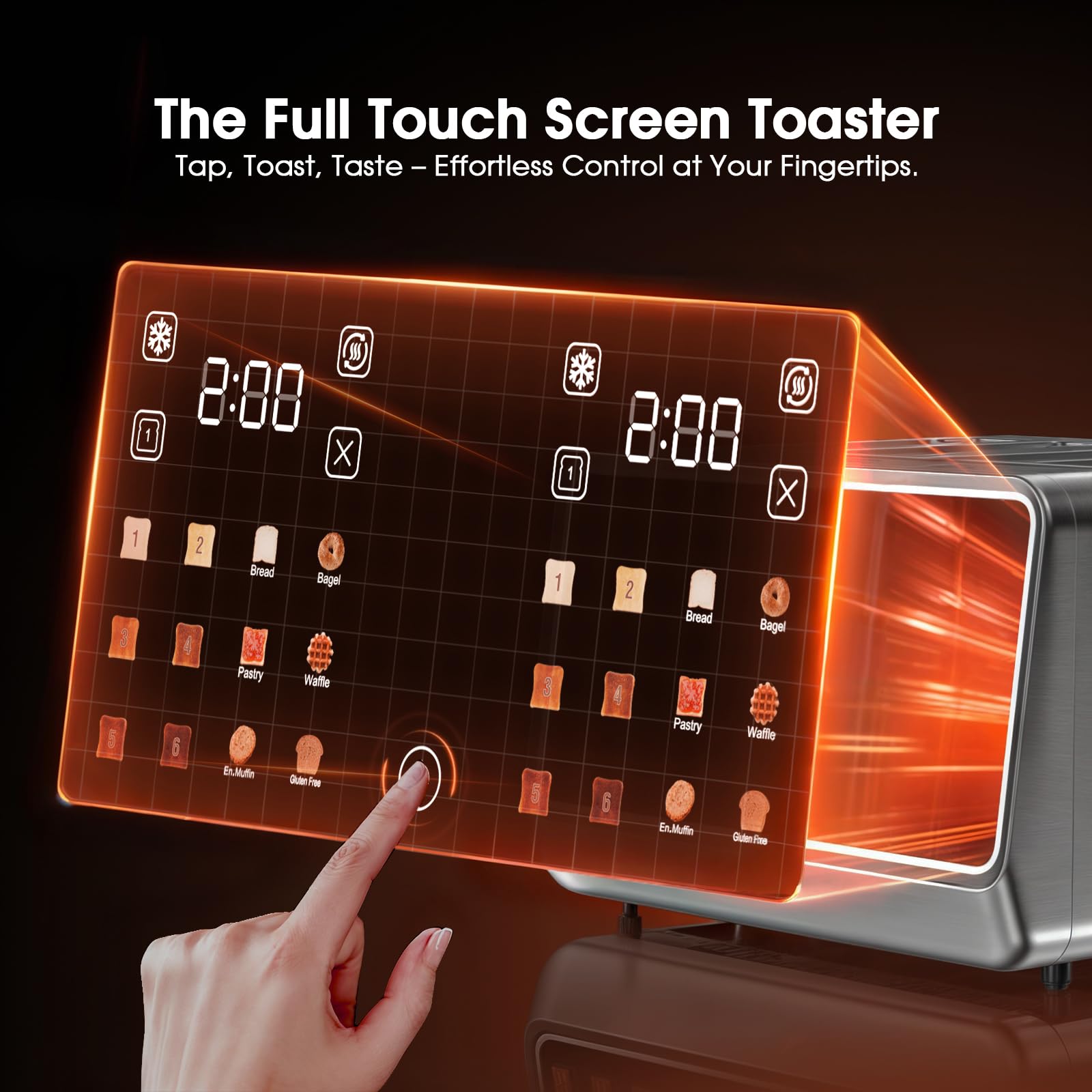 Touch Screen Toaster