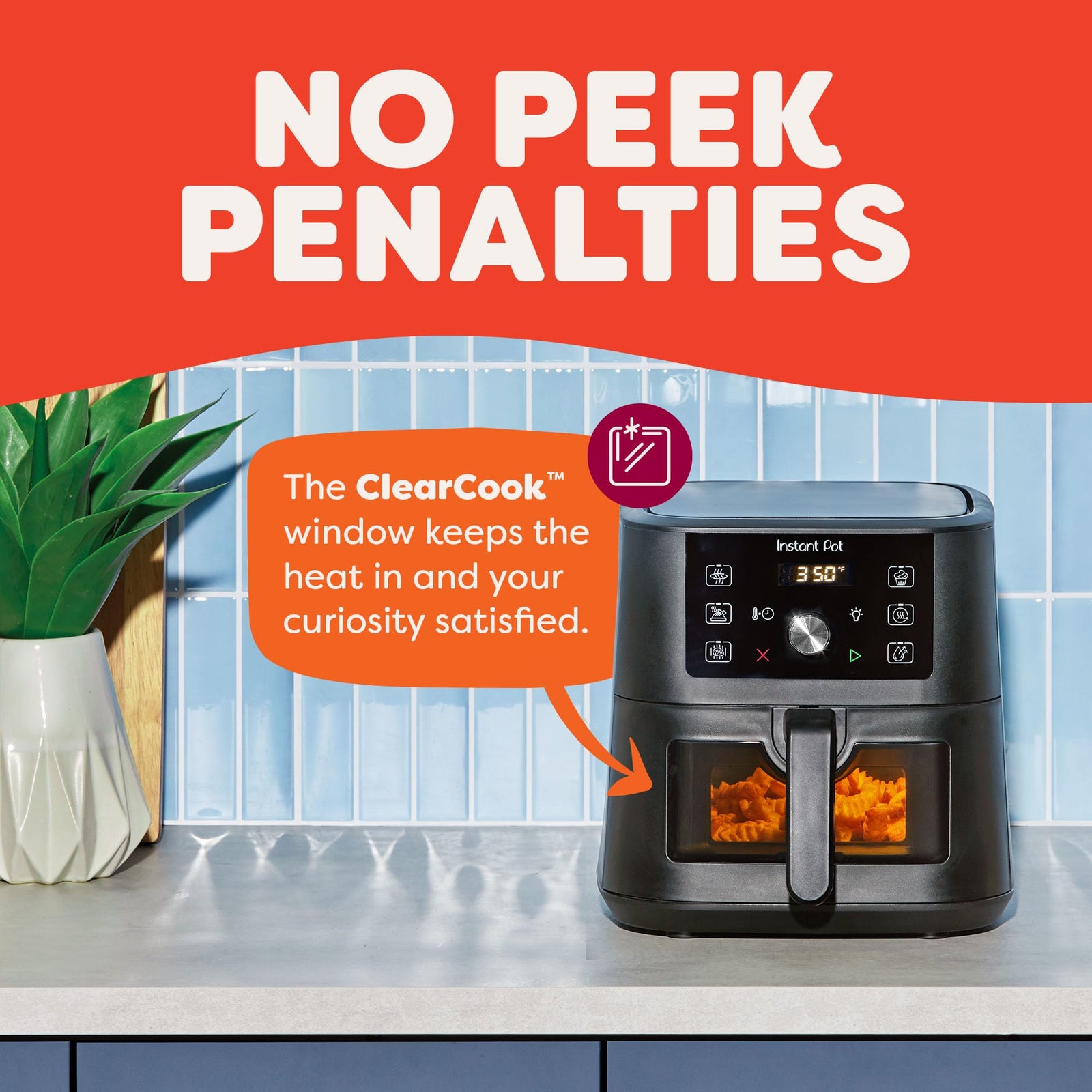4 QT Mini 6-in-1 Air Fryer