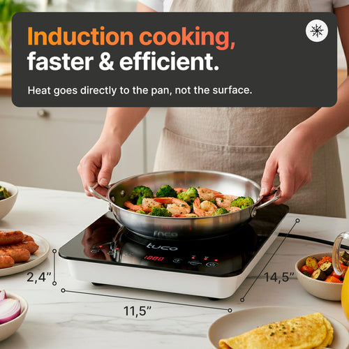 1800W Portable Induction Cooktop Pro