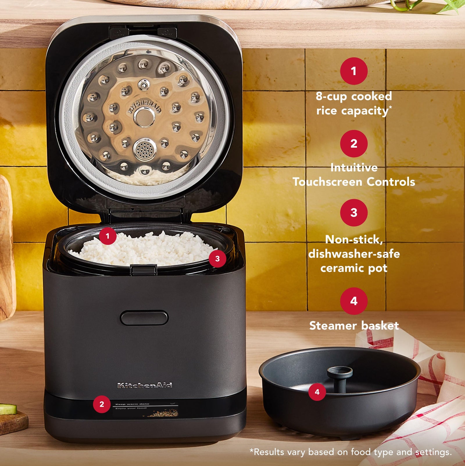 Compact Grain & Rice Cooker