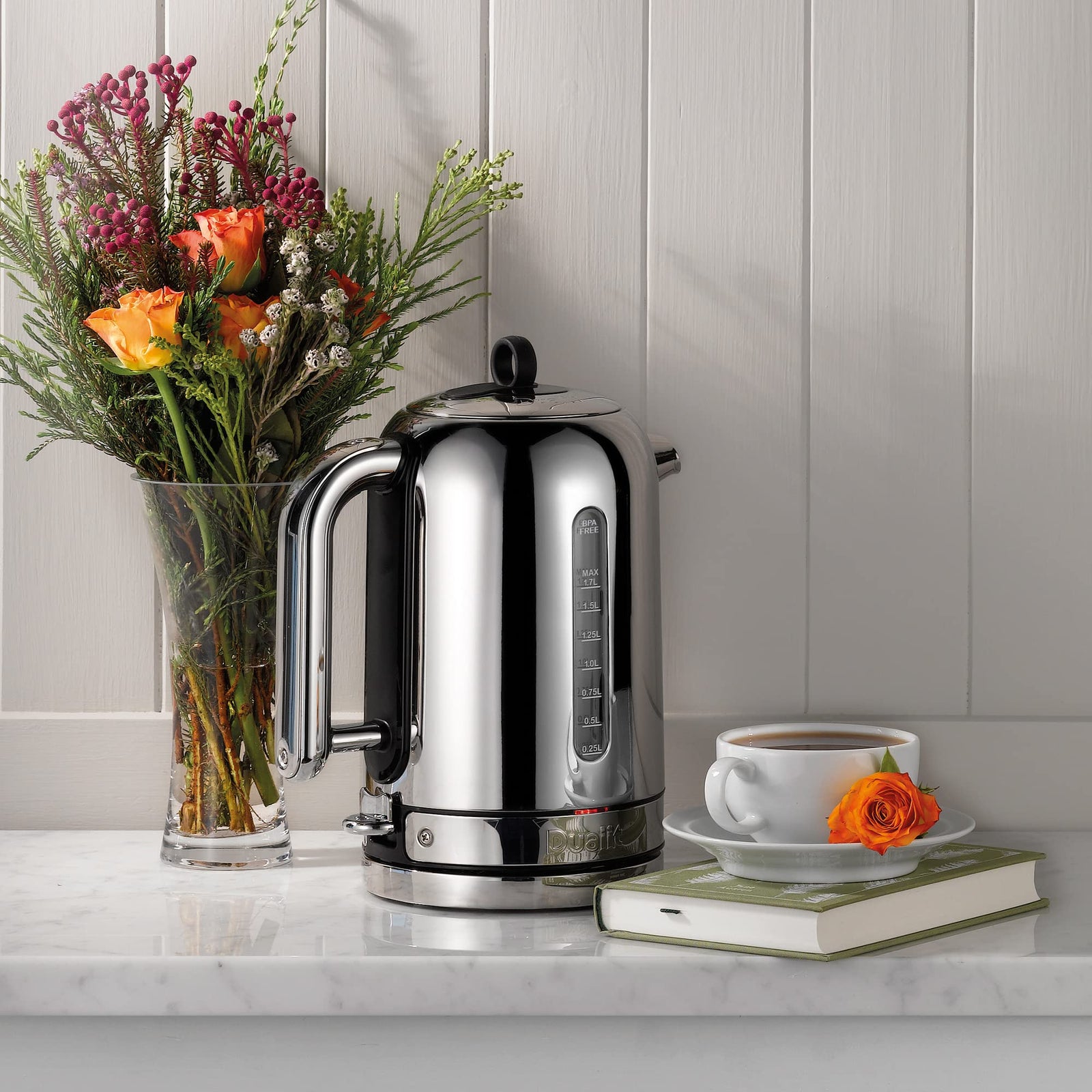 1.7L Stainless Steel Electric Kettle