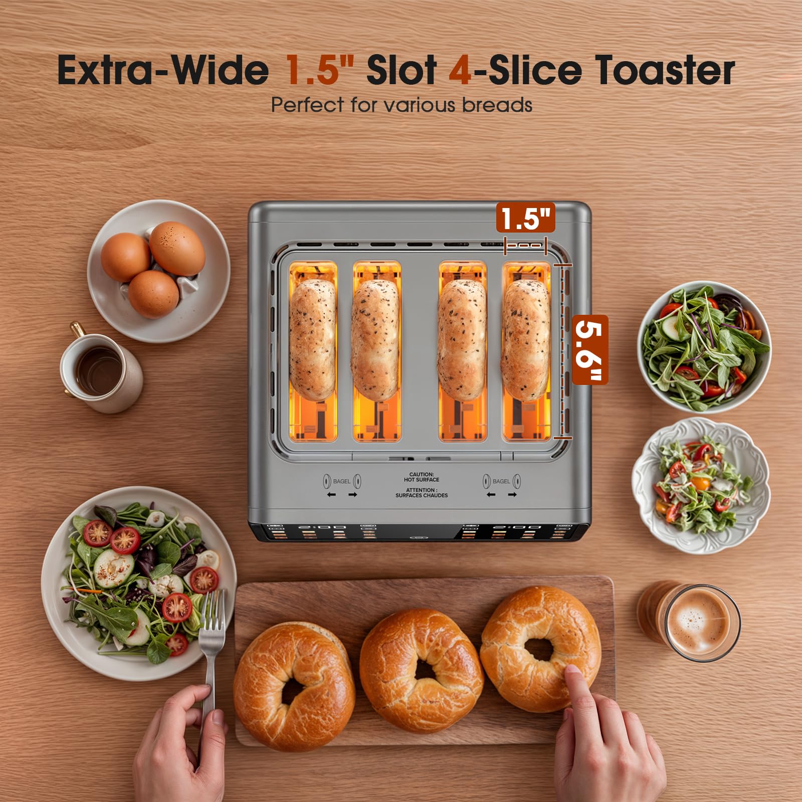 Touch Screen Toaster
