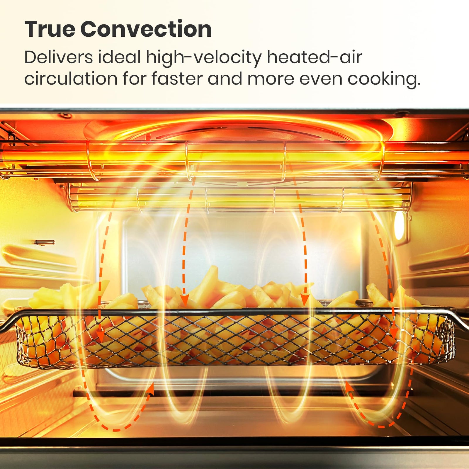 10-in-1 Air Fryer Toaster Oven Combo