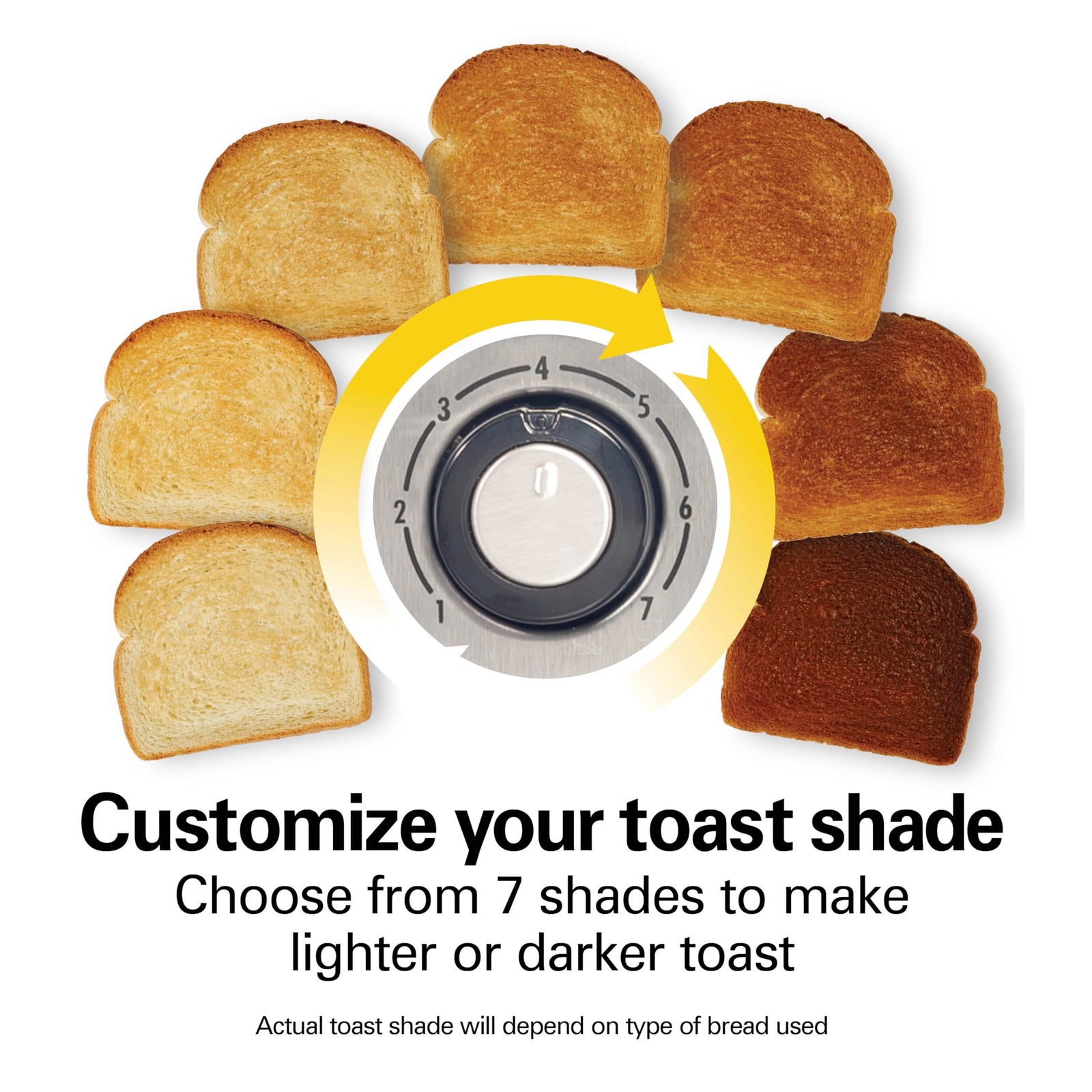 2 Slice Wide Slot Toaster with Bagel Setting