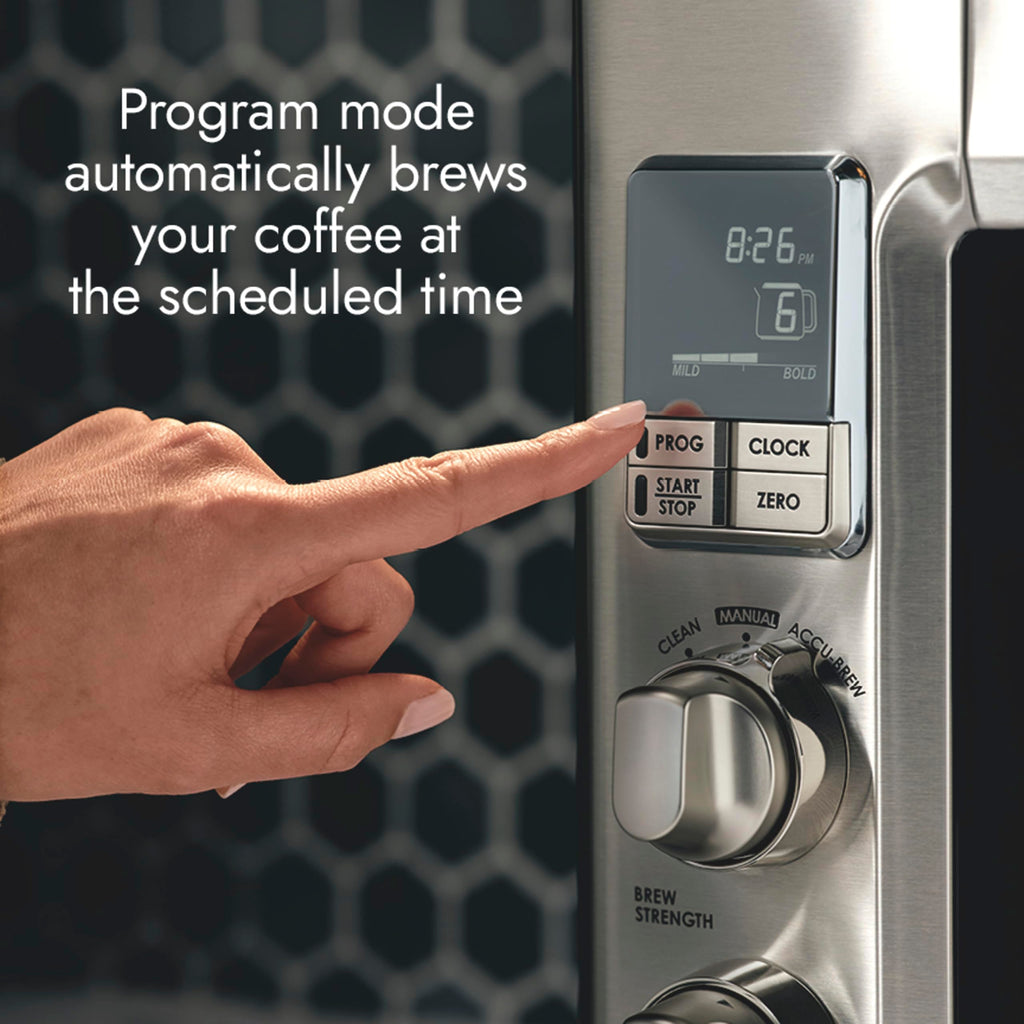 10 Cup Programmable Drip Coffee Maker with Scale