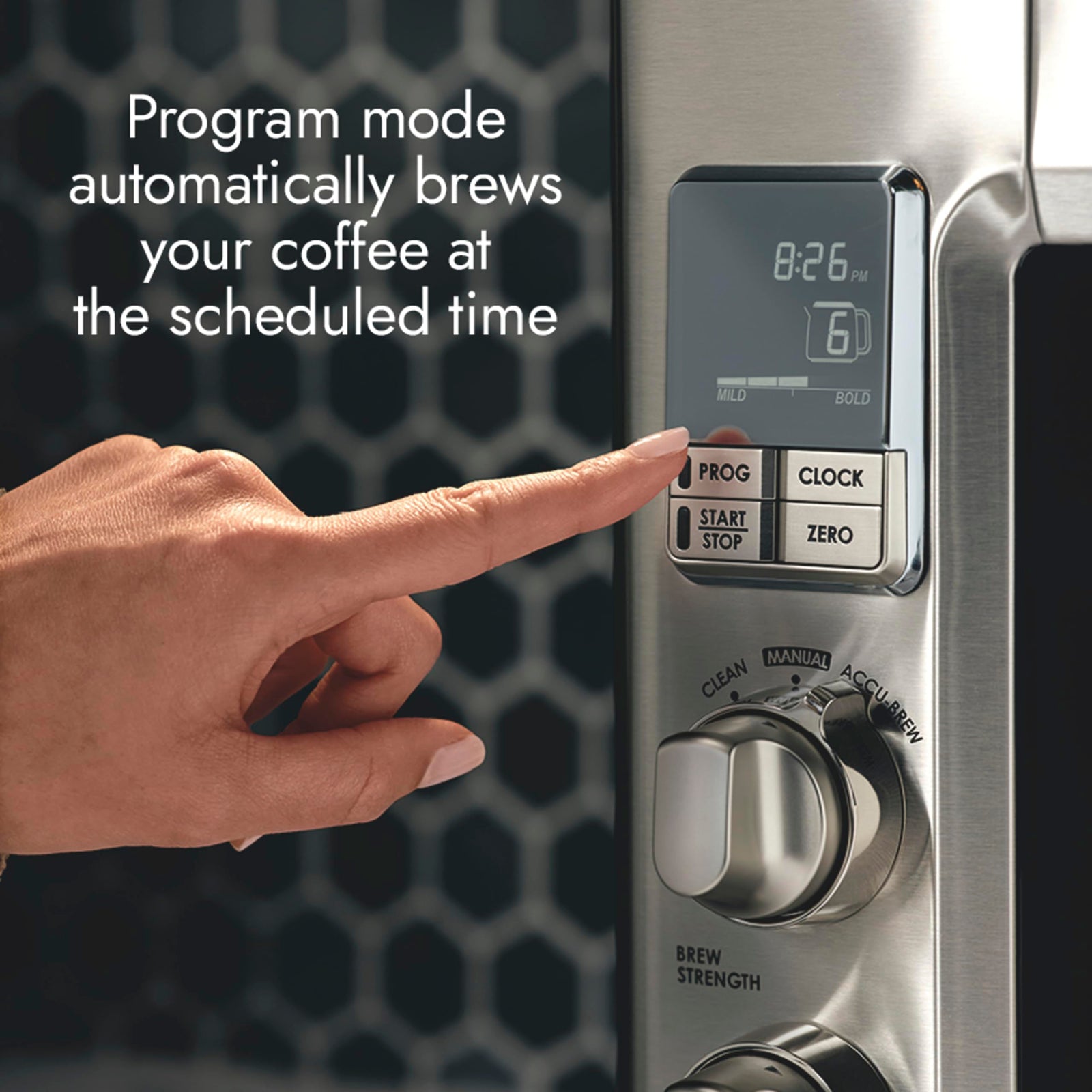 10 Cup Programmable Drip Coffee Maker with Scale