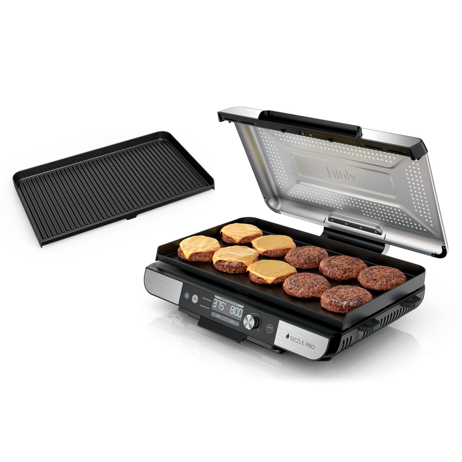 14" Electric Grill & Griddle