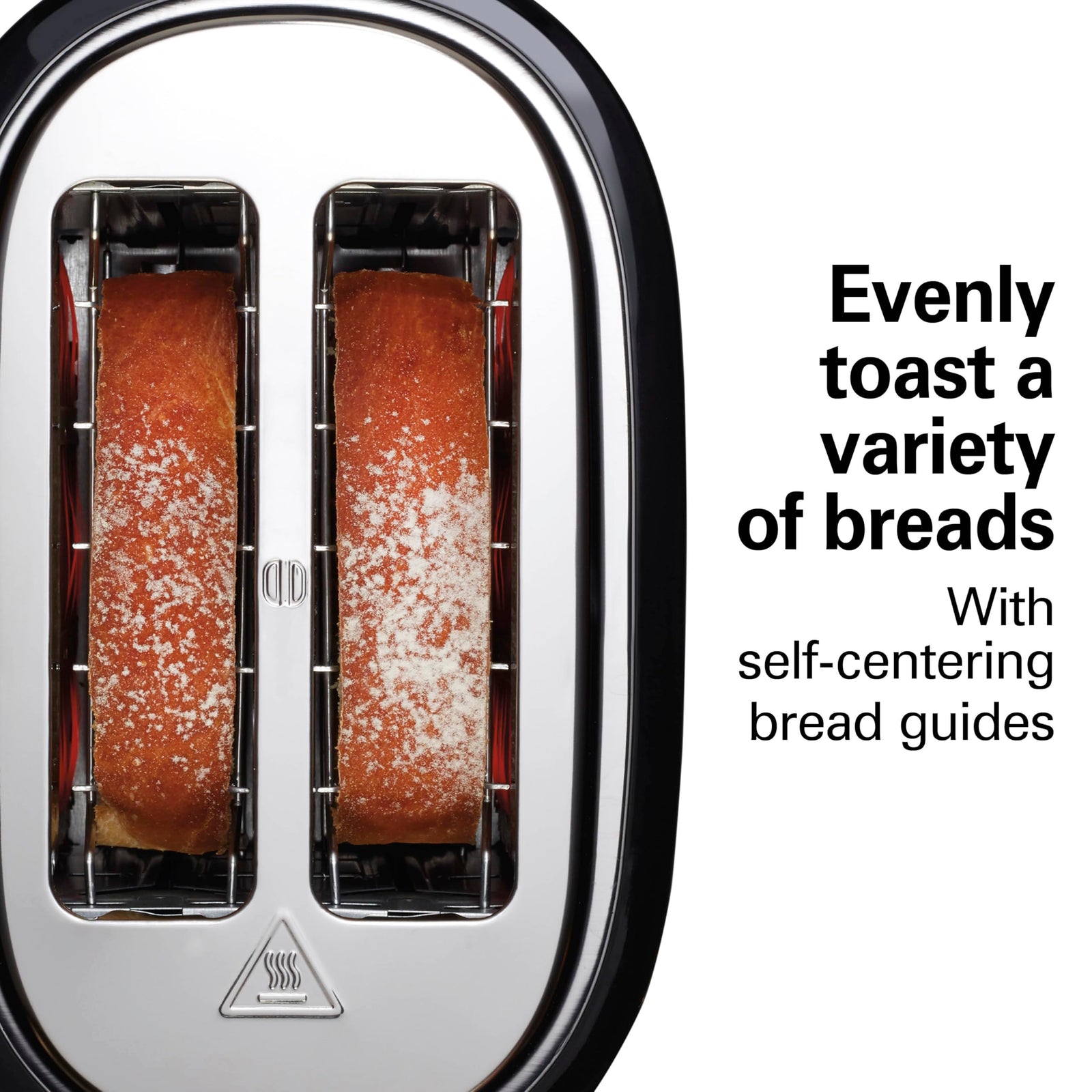 2 Slice Wide Slot Toaster with Bagel Setting
