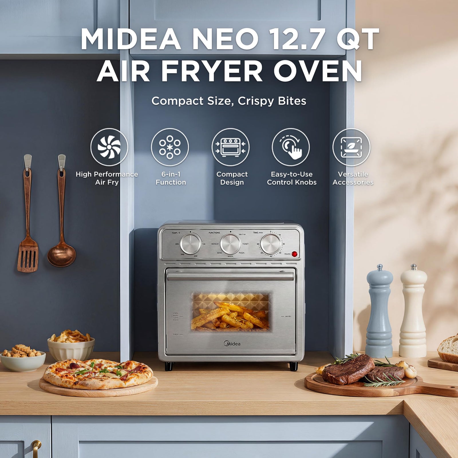Air Fryer Toaster Oven Combo